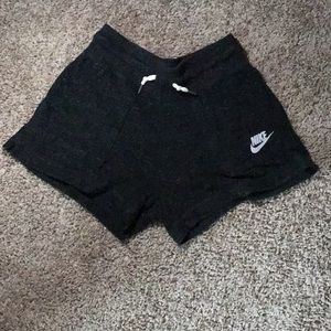Gray Nike cotton shorts